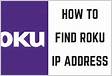 Como encontrar o endereço IP da Roku TV Splaitor em Portuguê
